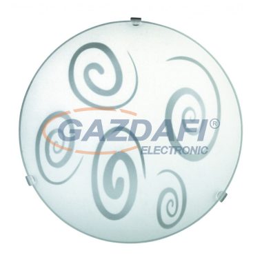 RÁBALUX 1822 Spiral mennyezeti lámpa D25 E27 Max. 60W fehér 230V