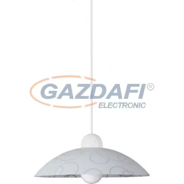 RÁBALUX 1844 Ada függeszték D30 E27 60W, fehér 230V