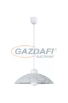 RÁBALUX 1846 Scroll függeszték D30 E27 60W, fehér 230V
