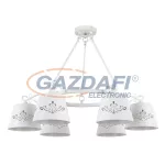 RÁBALUX 2235 Anna függeszték E14 6x40W, fehér 230V
