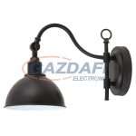   RÁBALUX 2273 Marc fali lámpa E27 X MAX 25W, matt fekete 230V A++ -> E