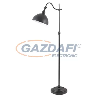 RÁBALUX 2275 Marc állólámpa E27 1x40W, matt fekete 230V