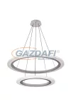 RÁBALUX 2429 Adrinne minimalista stílusú függeszték beépíthető LED,ezüst,IP40 230V 62W 4000K 4861lm A