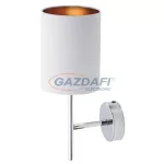   RÁBALUX 2530 Monica fali lámpatest E27 1x40W, fehér/arany/ króm 230V