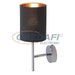   RÁBALUX 2540 Monica fali lámpatest E27 1x40W, szürke/arany/króm 230V