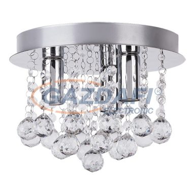 RÁBALUX 2615 Corinna mennyezeti lámpa D25 E14 3x max40W, króm 230V A++ -> E