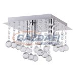   RÁBALUX 2617 Corinna mennyezeti lámpa 25x35cm E14 3x max40W króm 230V A++ -> E