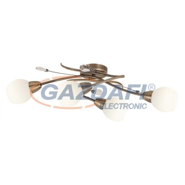 RÁBALUX 2619 Emily mennyezeti lámpaE14 4x max40W bronz 230V