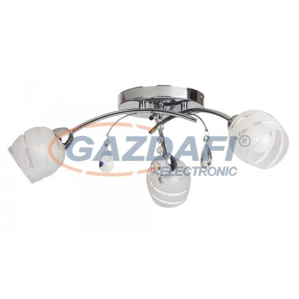   RÁBALUX 2621 Melissa mennyezeti lámpa E14 3x max60W króm 230V