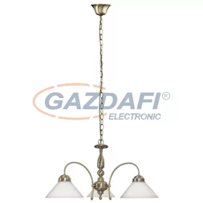   RÁBALUX 2703 Marian 3 ágú csillár E27 3x60W bronz 230V     A++ -> E