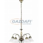   RÁBALUX 2705 Marian 5 ágú csillár E27 5x60W bronz 230V     A++ -> E