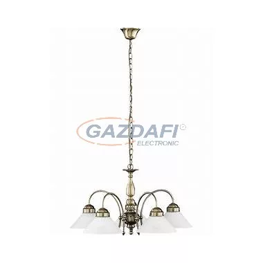 RÁBALUX 2705 Marian 5 ágú csillár E27 5x60W bronz 230V     A++ -> E
