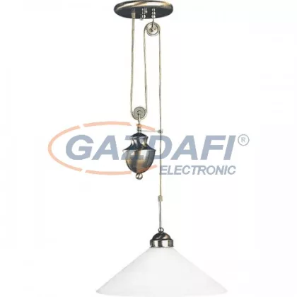   RÁBALUX 2706 Marian függeszték E27 1x100W bronz 230V     A++ -> E