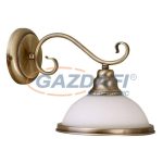 RÁBALUX 2751 Elisett falikar E27 1x60W bronz 230V