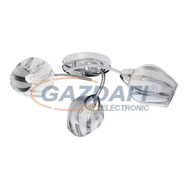 RÁBALUX 2969 Danila mennyezeti lámpa. lámpa E27 3x60W, króm 230V