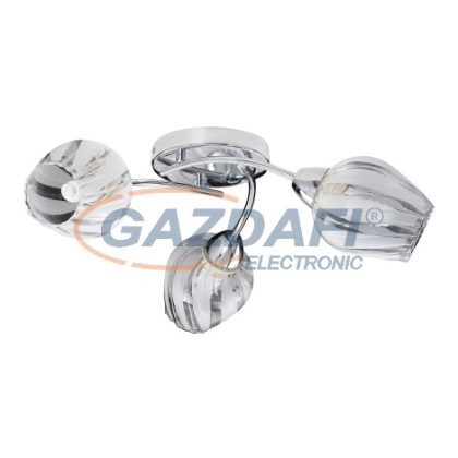   RÁBALUX 2969 Danila mennyezeti lámpa. lámpa E27 3x60W, króm 230V