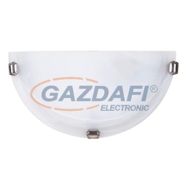 RÁBALUX 3002 Alabastro fali lámpa E27 60W fehér /króm/ 230V