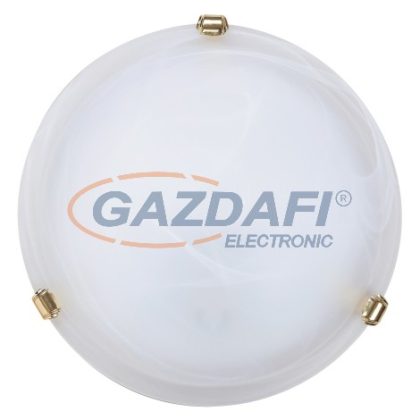   RÁBALUX 3201 Alabastro mennyezeti lámpaD30 E27 60W fehér/arany 230V