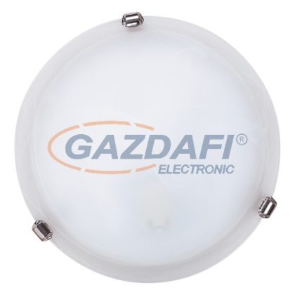   RÁBALUX 3202 Alabastro mennyezeti lámpa D30 E27 60W fehér/króm 230V