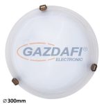   RÁBALUX 3203 Alabastro mennyezeti lámpa D30 E27 60W fehér/bronz 230V