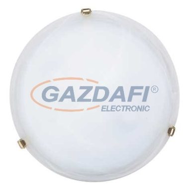 RÁBALUX 3301 Alabastro mennyezeti lámpaD40 E27 2x60W fehér/arany 230V