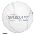   RÁBALUX 3380 Hallie mennyezeti lámpa D30 E27 60W króm, fehér 230V