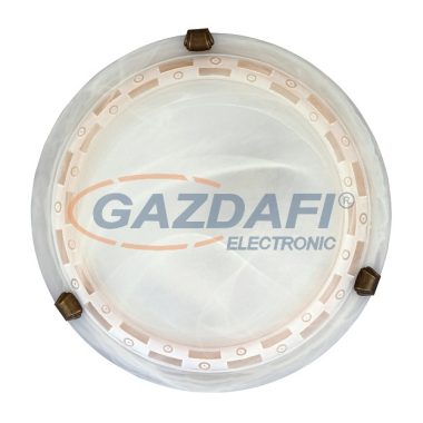 RÁBALUX 3483 Tom mennyezeti lámpa D30 E27 60W fehér/bronz köröm 230V