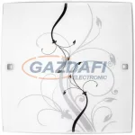   RÁBALUX 3692 Elina mennyezeti lámpa 300x300E27 60W fekete/fehér 230V