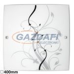   RÁBALUX 3693 Elina mennyezeti lámpa 400x400E27 2x60Wfekete/fehér 230V