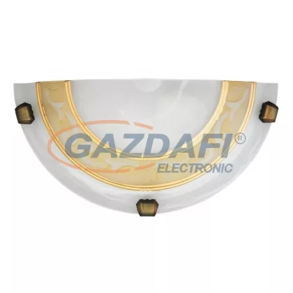   RÁBALUX 3712 Laretta fali lámpa D30E27 60Wbronz köröm 230V