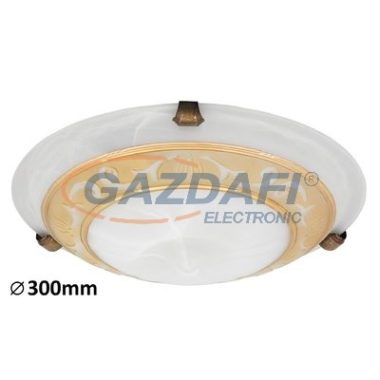 RÁBALUX 3713 Laretta mennyezeti lámpa D30 E27 60W bronz köröm 230V