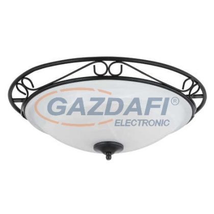   RÁBALUX 3723 Athen mennyezeti lámpa D47 E27 3x60W matt fekete 230V