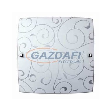 RÁBALUX 3854 Harmony lux mennyezeti lámpa 300x300mm E27 60W króm/fehér 230V