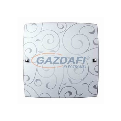  RÁBALUX 3854 Harmony lux mennyezeti lámpa 300x300mm E27 60W króm/fehér 230V