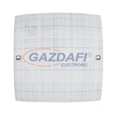 RÁBALUX 3888 Scottie mennyezeti lámpa 300x300 E27 60W fehér/króm 230V