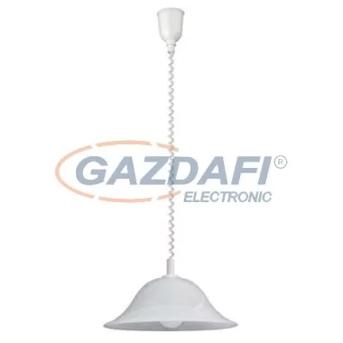 RÁBALUX 3904 Alabastro fügeszték .rolly D42 E27 60W fehér 230V