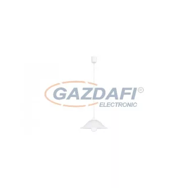 RÁBALUX 3905 Alabastro függeszték fix D30 E27 60W fehér 230V