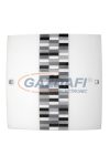 RÁBALUX 3932 Domino mennyezeti lámpa 300x300mm E27 60Wfekete/fehér/szürke 230V