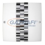   RÁBALUX 3932 Domino mennyezeti lámpa 300x300mm E27 60Wfekete/fehér/szürke 230V