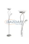 RÁBALUX 4077 Gamma állólámpa, R7s 230W+G9 40W szatin króm-fehér 230V 2700K 4970lm C
