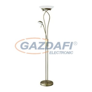 RÁBALUX 4078 Gamma állólámpa, R7s 230W+G9 40W bronz-fehér 230V 2700K 4970lm C