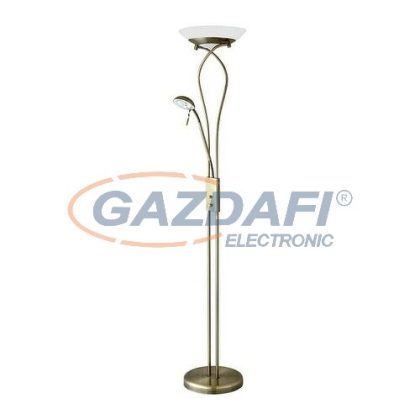   RÁBALUX 4078 Gamma állólámpa, R7s 230W+G9 40W bronz-fehér 230V 2700K 4970lm C