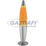   RÁBALUX 4114 Glitter lávalámpa E14 25W narancs 230V A++ -> E