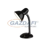   RÁBALUX 4169 Dylan asztali lámpa E27 max 40W fekete 230V A++ -> E