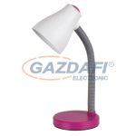   RÁBALUX 4177 Vincent asztali lámpa E27 max 15W rózsaszín 230V 3000K 400lm A+