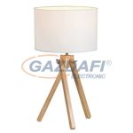   RÁBALUX 4190 Soren asztali lámpa E14 40W fehér+natúr 230V