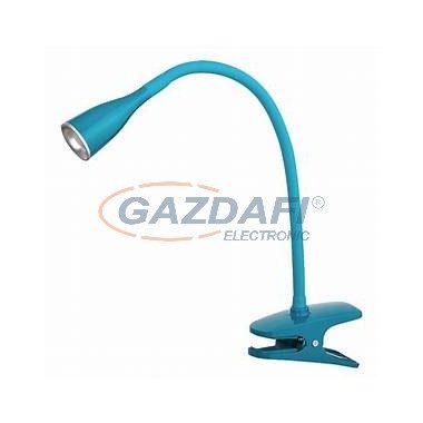 RÁBALUX 4195 Jeff csiptetős asztali lámpa LED 4,5W, kék 230V 3000K 330lm A+