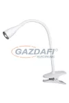 RÁBALUX 4196 Jeff csiptetős asztali lámpa LED 4,5W, fehér 230V 3000K 330lm A+