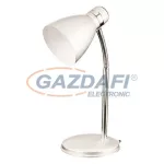   RÁBALUX 4205 Patric asztali lámpa E14 40W, fehér 230V A++ -> E