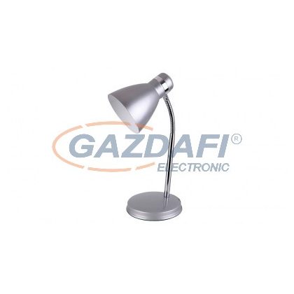   RÁBALUX 4206 Patric asztali lámpa E14 40W, ezüst 230V A++ -> E